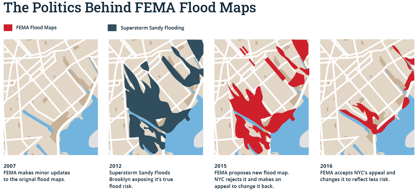 Political Pressure Behind FEMA Flood Mapping - Graphic